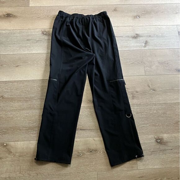 Zynergy by Chico’s Black Performance Athleisure Pants Sz Small - Picture 4 of 6